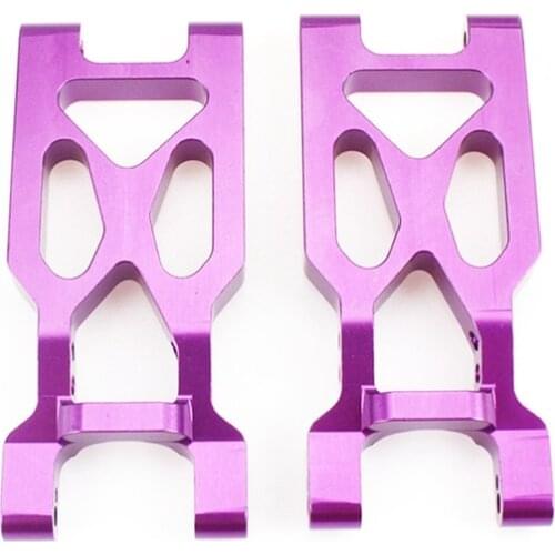 2 Pcs Aluminum Alloy Rear Suspension Arm Swing Arms for Wltoys 104001 1/10 RC Car Upgrade Parts Accessories