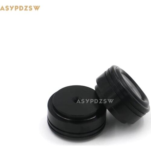 4PCS Aluminum black 29*15 Audio amplifier speaker feet computer machine mats