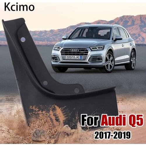4PCS Car Mudflaps for Audi Q5 SQ5 S-Line Sport YF 2017 2018 2019 Fender Mud Guard Flap Splash Flaps Mudguards Accessories SLine