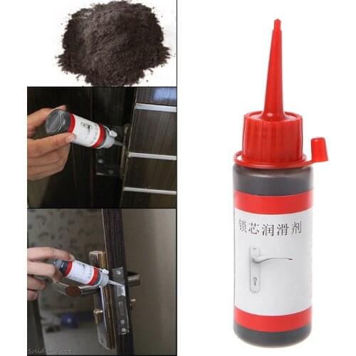 60ml Non-toxic Lubricant Maintaining Graphite Powder Engine Cover Safety Lock
