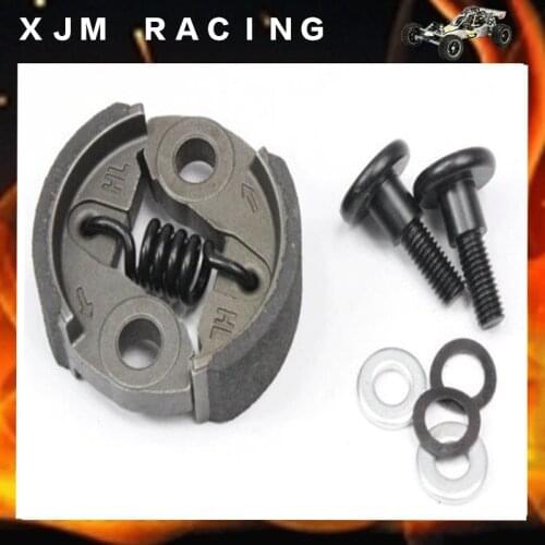 7000rmp Clutch Shoe & Spring Set Fit 23cc 26cc 29cc 30.5cc Engines for 1/5 Hpi Rofun Rovan Baja Losi Rc Car Toys Parts