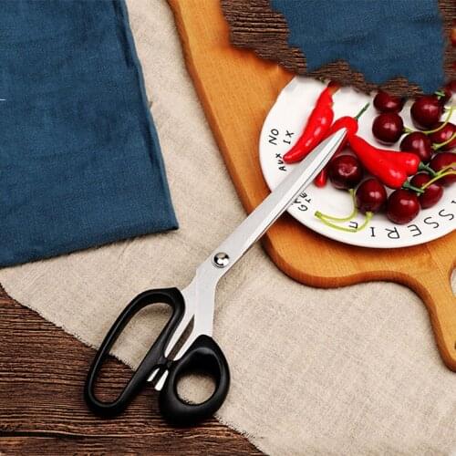 Household Scissors Stainless Steel SchoolOffice Scissors High Quality Dedicated Scissor Tool Kitchen Gold Scissors Cool Black