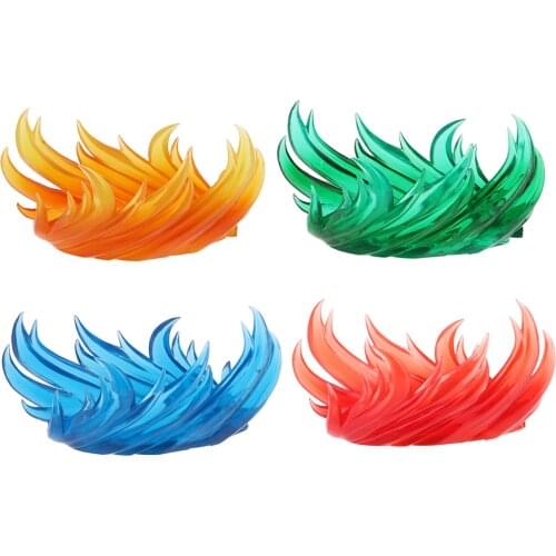 Burning Fire Effect Model Special Flame Effects Action Figure Display Stand for Gundam Model Support