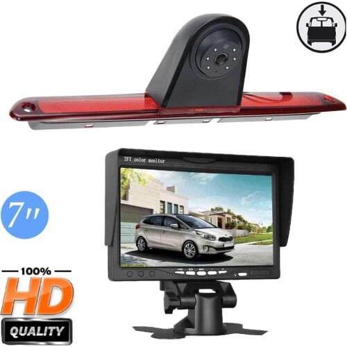 HD 3rd Brake Light Camera Night Vision Rear View Backup Reverse Camera for MB Mercedes Sprinter W906 W 906 1500 2500 VW Crafter