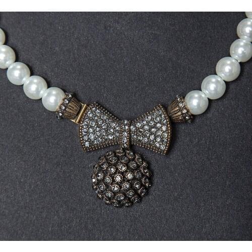 Pearl Necklaces For Women Kırmızı Cekmece China