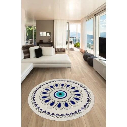 Nazar Evil Eye Bead Kitchen Mat Anti slip Modern Area Rugs Living Room Balcony Bathroom Printed Carpet Doormat Hallway Bath Mat