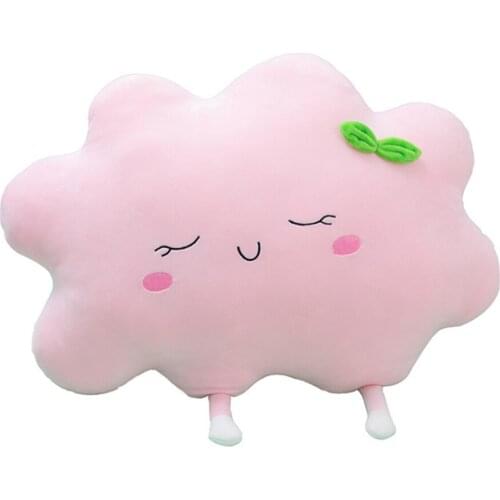 A new sun cloud plush cartoon doll cushion holiday gift car pillow