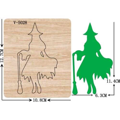 New Halloween, ghost wooden dies cutting dies for scrapbooking Multiple sizes V-5028