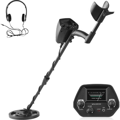 Underground Metal Detector Metal Finder Gold Detector Treasure Hunter Gold Digger Metal Detection Instrument with Headphones
