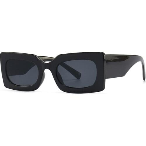 Fashion Vintage Big Frame Square Sunglasses Women Men Luxury Brand Designer Popular Travel Candy Sun Glasses Ladies Shades UV400