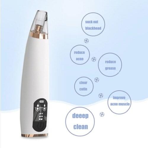 Black Point Vacuum Pore Cleaner Nose Black Dots Remover Blackhead Acne Pimple Removal Suction Facial Beauty Tools SPA