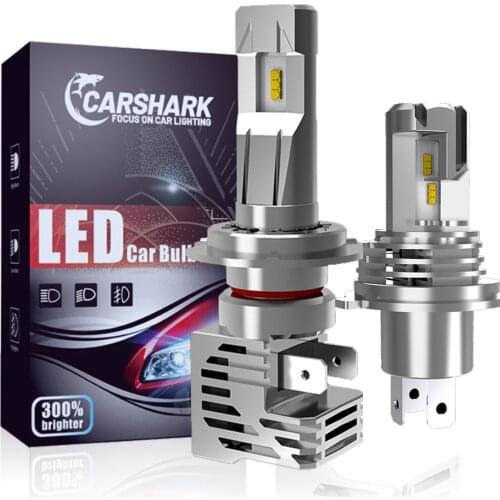 Carshark H4 H7 Led Headlight 20000Lm H1 H3 Bulb All In One Mini 12V 55W Hb3 Hb4 Lamps 3000K 6000K 8000K H11 9005 9006 Fog Lights
