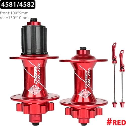 CHOSEN MTB Hubs 90 Ring NBK Bearing Bicycle Hubs Mountain Bike Disc Brake Hubs Quick Release QR100*9MM 135*10MM 8 9 10 11 speed