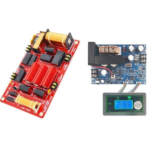 1 Pcs 600W Speaker 3 Way Speakers & 1 Pcs Converter CC CV Step-Down Power Module