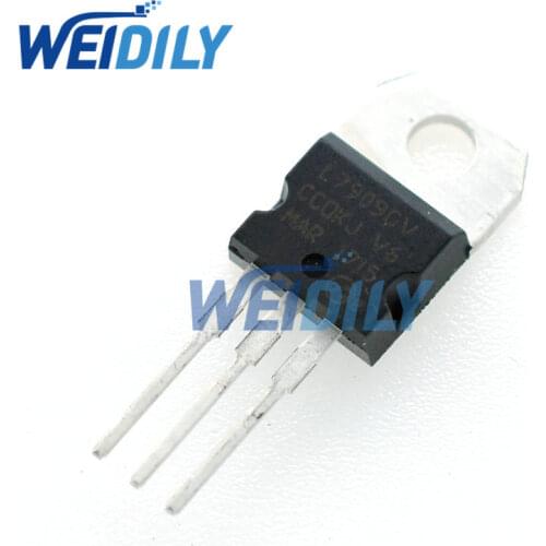 10PCS/Lot New L7909CV L7909 Triode Transistor TO-220 Three-Terminal Regulator Wholesale