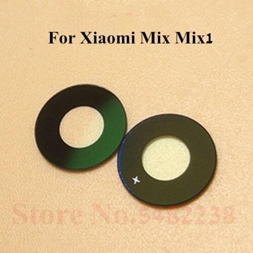 100pcs/lot Original Camera Glass Lens Cover For Xiaomi Mix Mix1 Mix2 Mix2s 2s Rear Back Camera Outside Glass Lens With Stickers