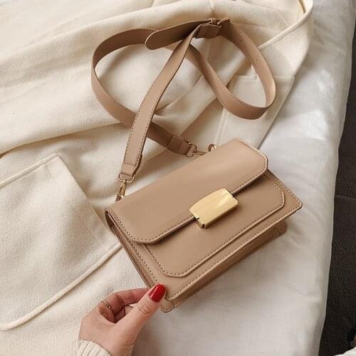 2020 Summer Fashion Women Bag Leather Handbags PU Shoulder Bag Small Flap Crossbody Bags for Women Messenger Bags