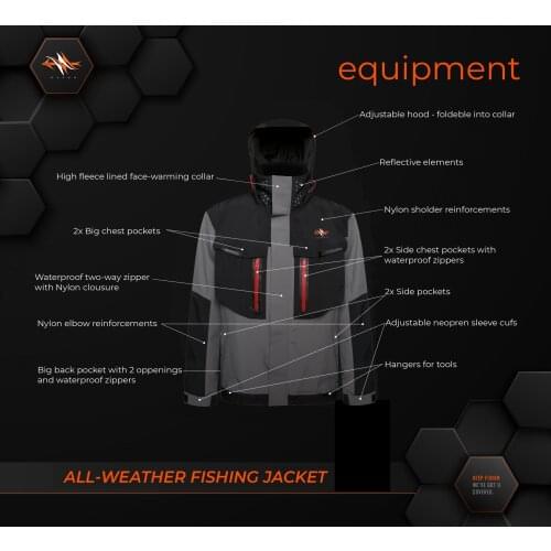 2021 Sitex mens Fly Fishing Jacket Waterproof Fishing Wader Jacket Clothes Breathable Hunting clothing Wading Jacket Simms sa