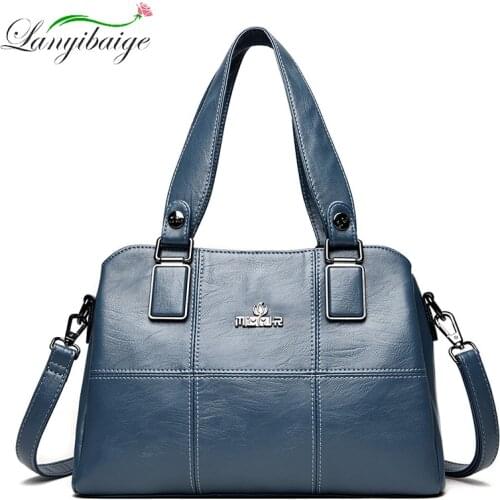 2021 Women Shoulder Bag Leather Luxury Handbags Womens Bags Designer Shoulder Crossbody Bag Female Fashion Female For Ladies