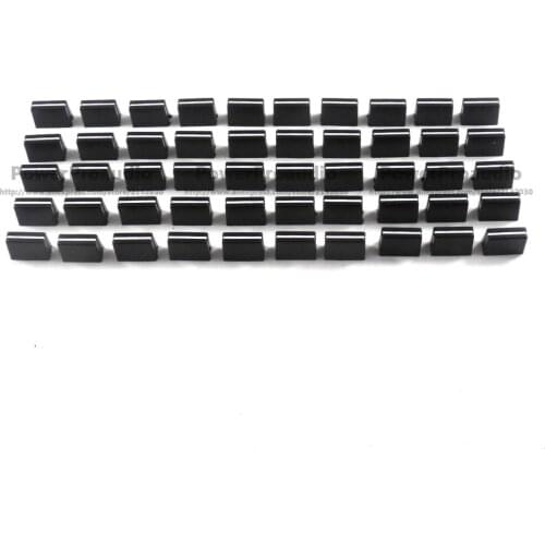 50PCS REPLACEMENT CROSSFADER KNOB FOR PIONEER DJM800 DJM700 DAC2371 DAC 2371 BLACK