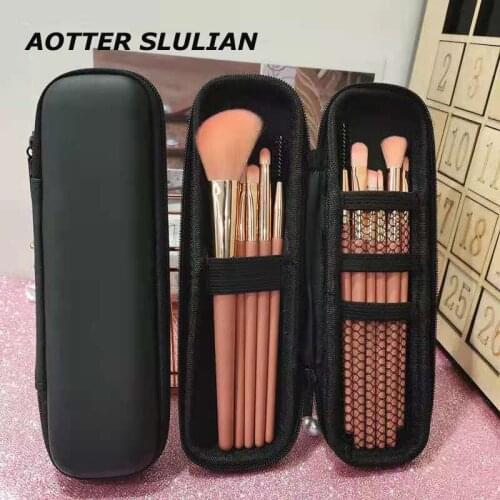 AOTTER SLULIAN Black Cosmetic Bags