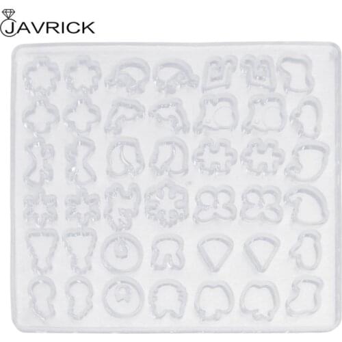 DIY Silicone Ear Stud Earring Mold Jewelry Pendant Epoxy Resin Casting Mould Making Tool Craft Decorative