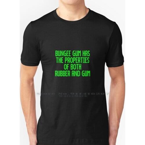 Bungee Gum Properties ( Green Version ) T Shirt 100% Pure Cotton Hxh Hunter X Hunter Hisoka Bungee Gum Anime Manga Shounen Jump