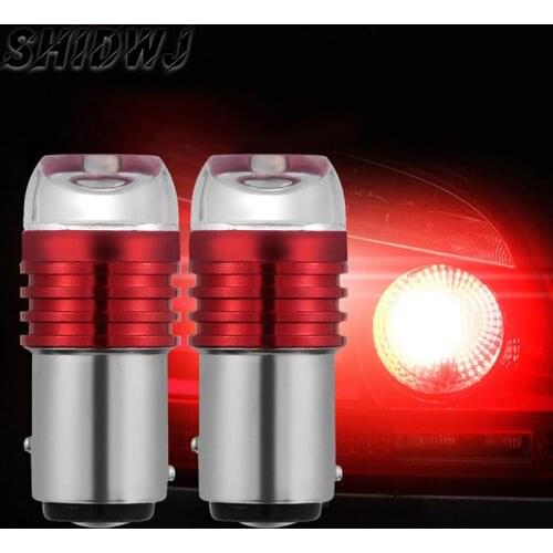 LED Red Brake Light Flashing Tail Light Car Signal Tail Light Bulb Socket Type Socket Type 1157 BAY15D