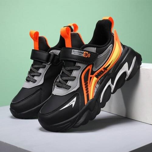2021 Kids Sports Shoes Spring Sneakers For Boys Children Casual Boy Sneaker Student Shoes Child Anti-Slippery