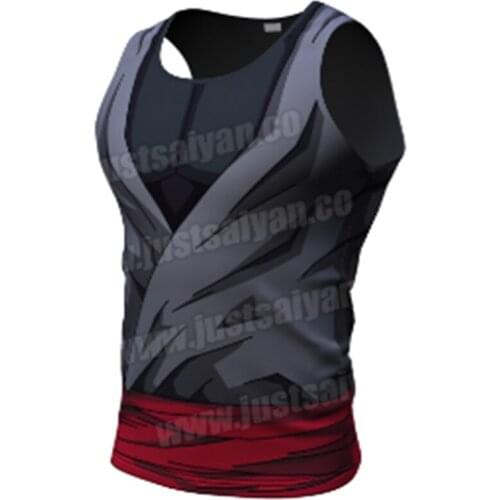Summer Cartoons Printing Fitness Vest Mens Sports Running Training Basketball Slim Breathable Sweat-absorbent Sports Tight Vest