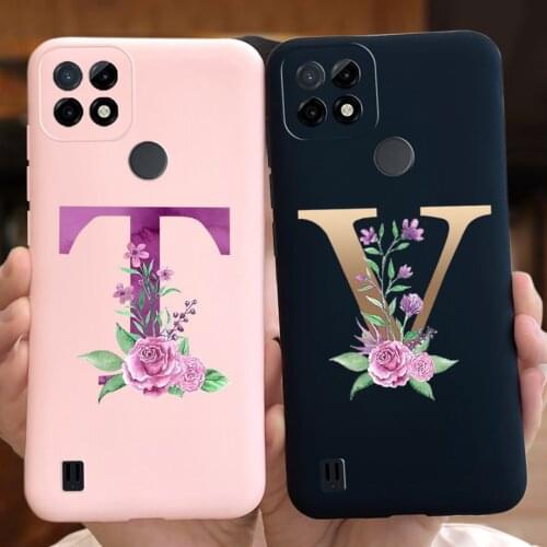 Soft Cases For Realme C21 Case 6.5“ 2021 New Fashion Silicone Cover For Oppo Realme C 21 4G Realme RMX3201 Phone Case realmeC21
