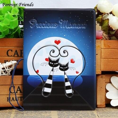 Love season Passport Cover Package documents Sets PVC Business Travel Card Bag Credit Card Holder for abroad