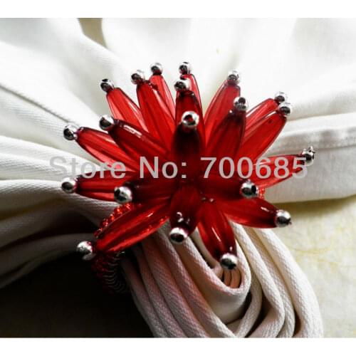 Aliexpress sold beaded wedding napkin ring