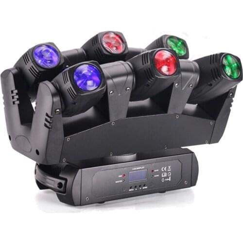 Marslite professional led 6pcs 10W RGBW moving head dj lights
