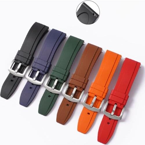 20 / 22mm suitable for Samsung Galaxy watch S3 Huawei GT2 breathable waterproof fluororubber replacement strap