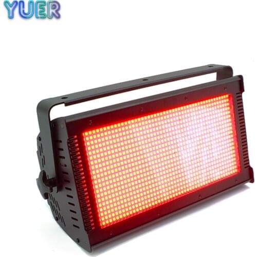 2Pcs/Lot DMX512 1000W RGB 3IN1 LED Stage Strobe Light High Brightness Indoor Stage Effect Lighting For DJ Disco Bar Party Show