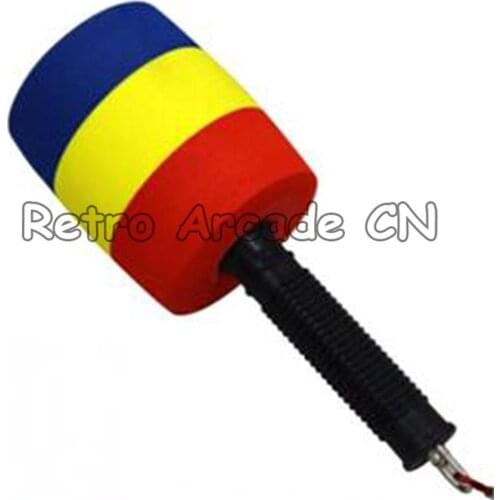 Tricolor Sponge Hammer Children Hitting Mouse/Frog Game Accessories for Arcade Hitting Game Machine Parts