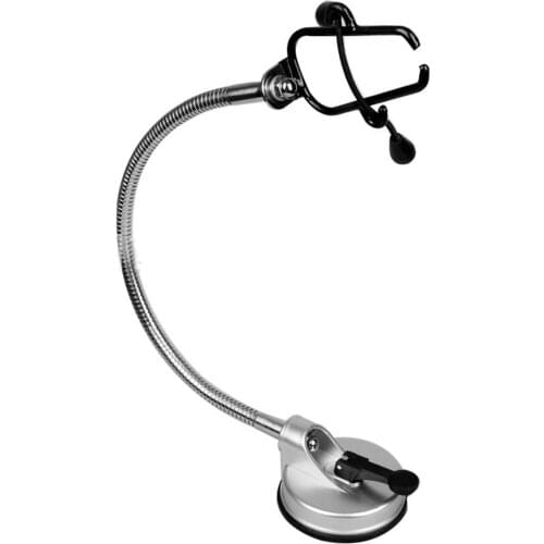 Universal Hair Dryer Bracket 360 Degrees Rotation Hands Free Hair Dryer Suction Cup Stand Fits Any Hair Dryer