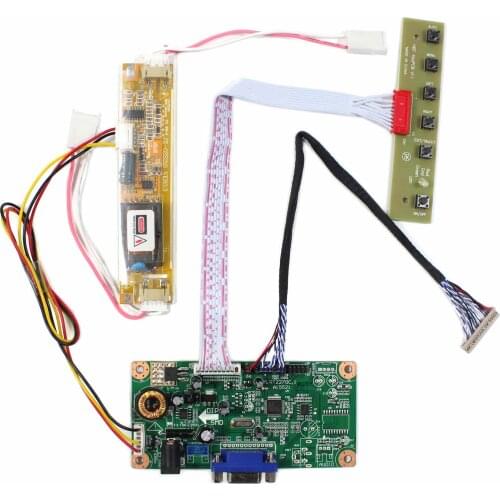 VGA LCD Controller Board Work For 12.3inch 1280x480 LQ123K3LG03 LCD Screen