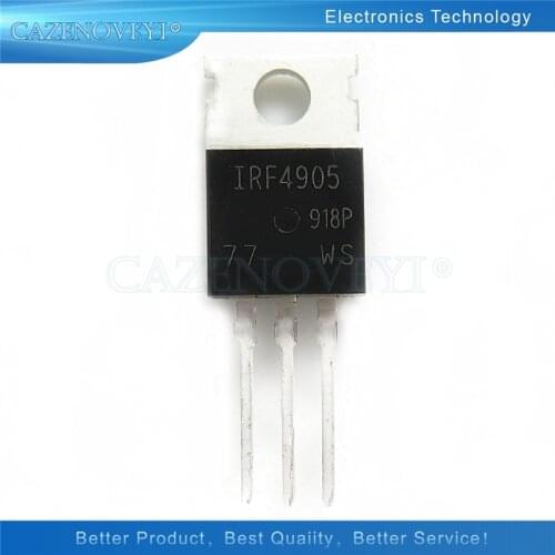 10pcs/lot IRF4905PBF IRF4905 TO-220 In Stock