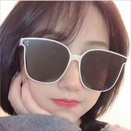 2019 European fashion sunglasses trend rice nail Korean version of GM glasses fashion wild sunglasses free shippinng