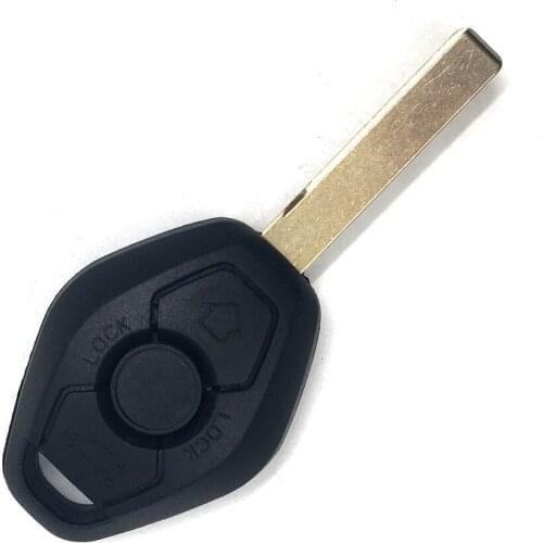 3 button For B-MW CAS2 Straight Remote Car Key 315/433MHZ With 46 Electronic Chip with HU92 Blade