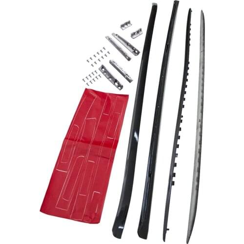 BARS ALUMINIUM ROOF RAILS BLACK FOR RANGE ROVER SPORT L494 2014 2015 2016 2017 2018 RACK RAISED