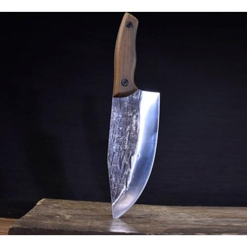 Long quan ghost hand kitchen slicing knife household handmade kitchen knife chef knife small kitchen knife sharp knives