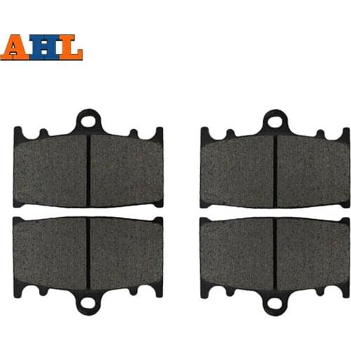 AHL Motorcycle 2 Pairs Front Brake Pads For Suzuki GSX 650 GSX650 Bandit 07-13 GSXR750 GSXR 750 00-02 GSX 1250 1250FA 10-13