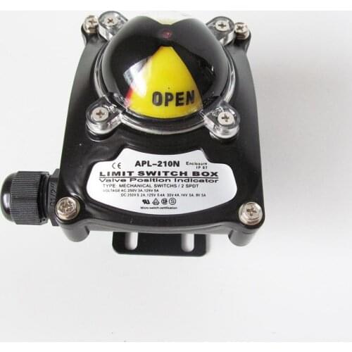 Limit switch box APL210N 2-SPDT rotary type for pneumatic actuator