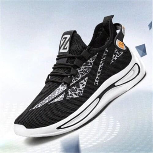 2021 New Men Casual Shoes Lac-up Men Shoes Lightweight Comfortable Breathable Walking Sneakers Tenis masculino Zapatillas Hombre