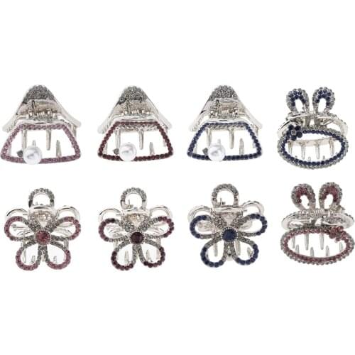 Fashion Hollow-out Hair Claw Hair Clip Hairpin Multicolor Jewelry Decorative