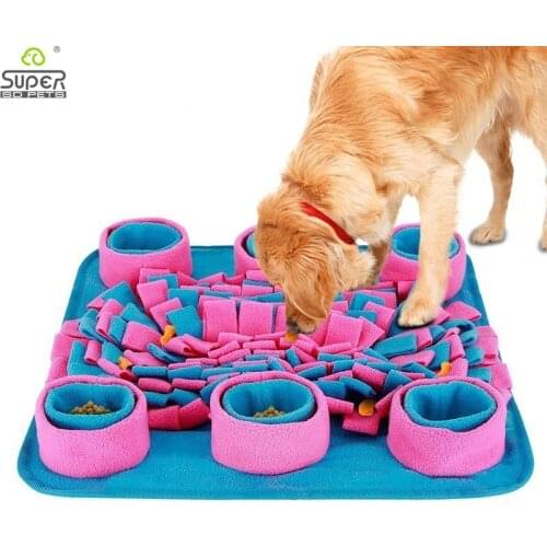 Dog Puzzle Interactive Pet Food Dispenser Toy with Non-slip Back Slow Feeding Puppy Dog Toys Game Increase IQ Big Dog Toys