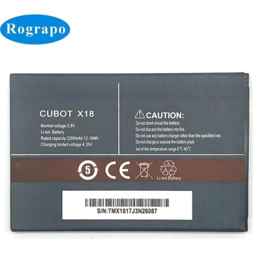 Rograpo CUBOT X18 Phone Batteries